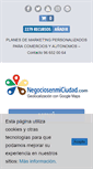 Mobile Screenshot of negociosenmiciudad.com